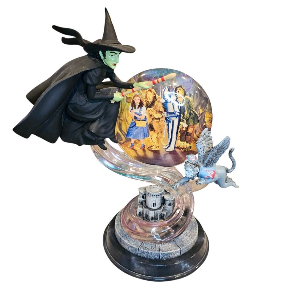 Wizard Of Oz Fly Fly Fly Swirling Toward Oz Figurine Ltd Ed Bradford‎ Exchange